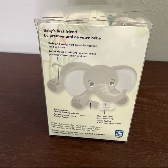 Philips Avent Elephant Pacifier Holder - Picture 2 of 8